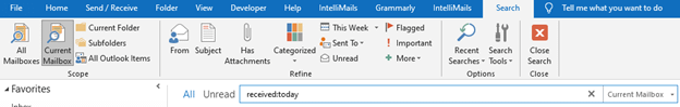 Outlook Efficiency Today
